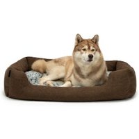 Lionto Hundebett mit Wendekissen meliert L von Lionto