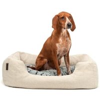 Lionto Hundebett mit Wendekissen meliert M von Lionto