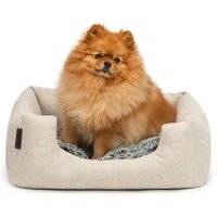 Lionto Hundebett mit Wendekissen meliert S von Lionto