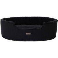 Lionto Hundebett mit Wendekissen schwarz L von Lionto