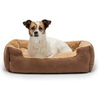 Lionto Hundebett mit Wendekissen braun M von Lionto