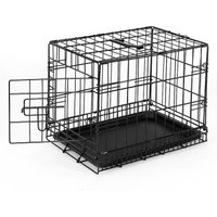 Lionto Hundetransportkäfig Tiertransportbox Hundebox Größe (S) 45x31x36 cm S von Lionto