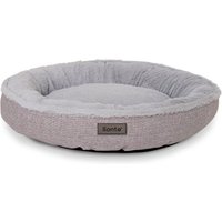 Lionto Rundes Hundebett grau S von Lionto