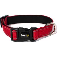 Lionto verstellbares Hundehalsband rot XL von Lionto