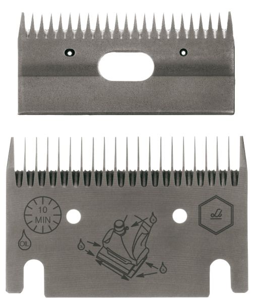 Lister Schermessersatz LI 106 mit 23+21 Zähnen, für saubere und lei... von Lister
