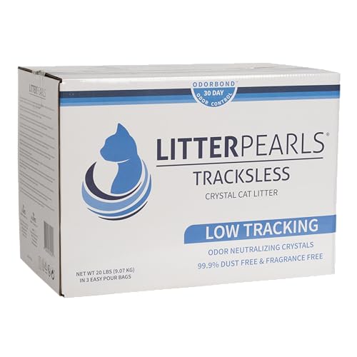 Litter Pearls Katzenstreu Perlen tracksless Silica Katzenstreu, 20 lbs von Litter Pearls