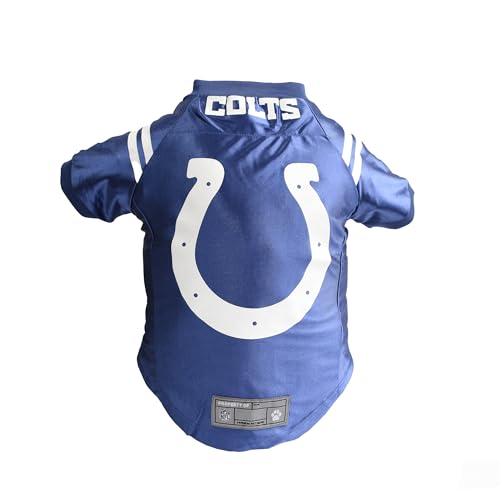 Indianapolis Colts Premium Hunde-Trikot für Hunde, Größe M von Little Earth Productions