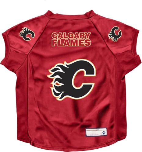 Littlearth Calgary Flames NHL Stretch Haustier-Trikot von Little Earth Productions