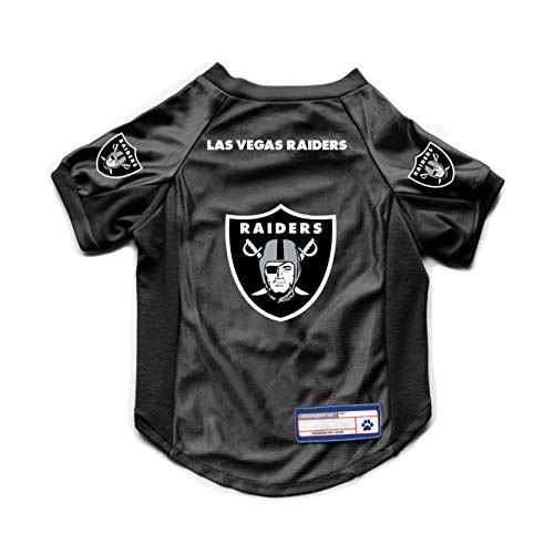 Littlearth Las Vegas Raiders NFL Stretch Haustier-Trikot für große Hunde von Little Earth Productions