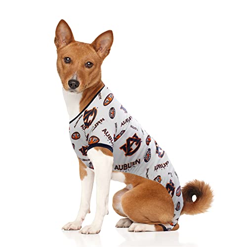 Littlearth NCAA Auburn Tigers Pet PJs, Unisex, für Erwachsene, Teamfarbe, Größe XL von Little Earth Productions