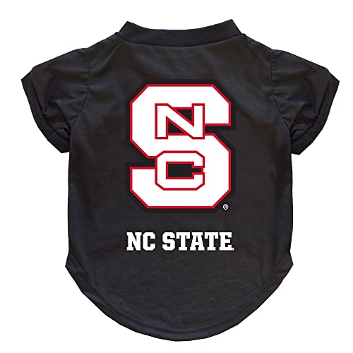 Littlearth NCAA North Carolina State Pet T-Shirt, Team-Farbe, Größe S von Little Earth Productions