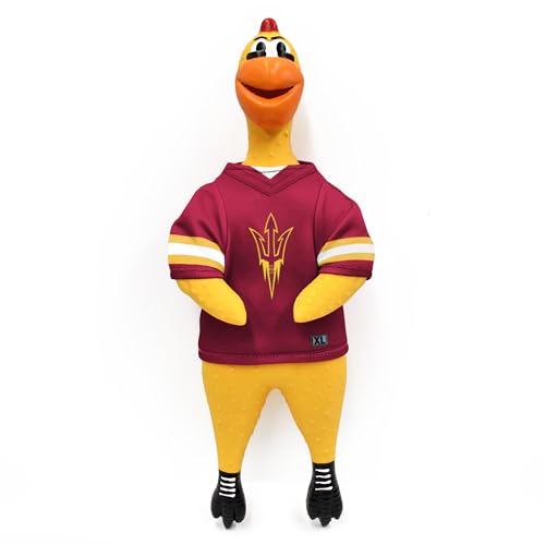 Littlearth NCAA Team Gummi-Huhn-Spielzeug Arizona State Sun Devils von Little Earth Productions