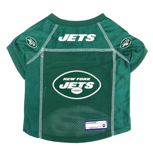 Littlearth NFL Basic Pet Jersey, Team-Farbe, XS (Neck: 9", Girth: 10"-13", Back: 8") von Little Earth Productions