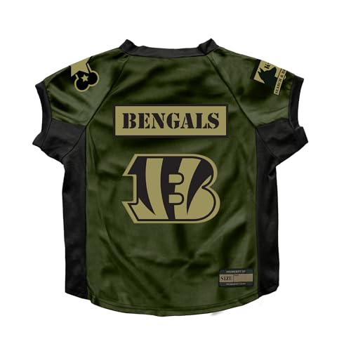 Littlearth NFL Big Dog Valor Pet Stretch Jersey Cincinnati Bengals von Little Earth Productions