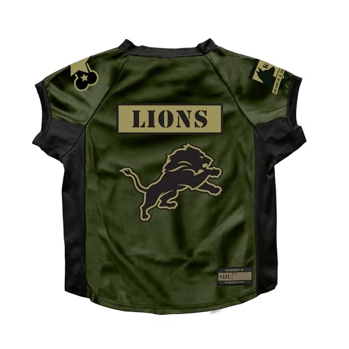 Littlearth NFL Big Dog Valor Pet Stretch Jersey Detroit Lions von Little Earth Productions