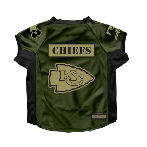 Littlearth NFL Big Dog Valor Pet Stretch Jersey Kansas City Chiefs von Little Earth Productions