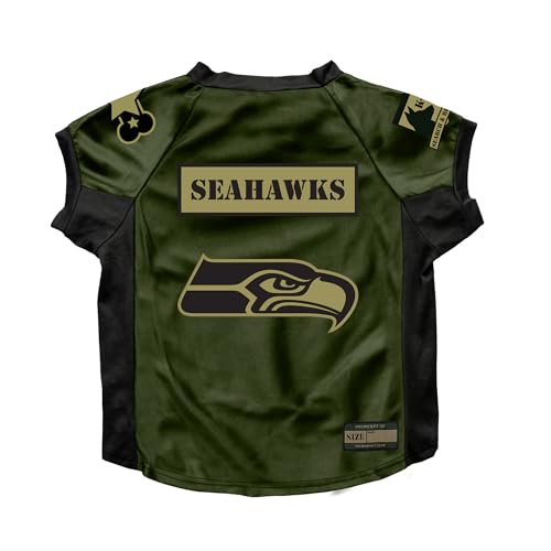 Littlearth NFL Big Dog Valor Pet Stretch Jersey Seattle Seahawks von Little Earth Productions