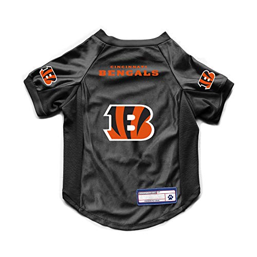 Littlearth Cincinnati Bengals NFL Stretch Haustier-Trikot für große Hunde von Little Earth Productions