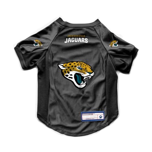 Littlearth Jacksonville Jaguars NFL Stretch Haustier-Trikot für große Hunde von Little Earth Productions