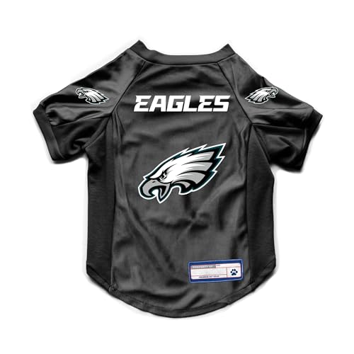 Littlearth NFL Philadelphia Eagles Stretch-Haustier-Trikot, Team-Farbe, Größe L von Little Earth Productions