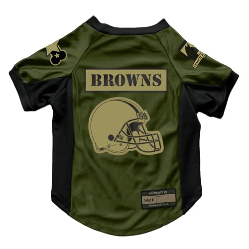 Littlearth NFL Valor Pet Stretch Jersey Cleveland Browns von Little Earth Productions