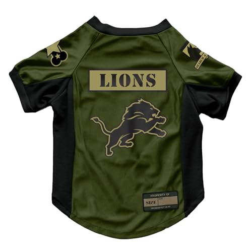 Littlearth NFL Valor Pet Stretch Jersey Detroit Lions von Little Earth Productions