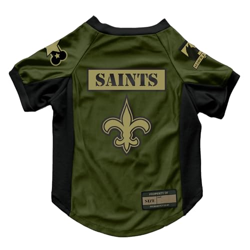 Littlearth NFL Valor Pet Stretch Jersey New Orleans Saints von Little Earth Productions