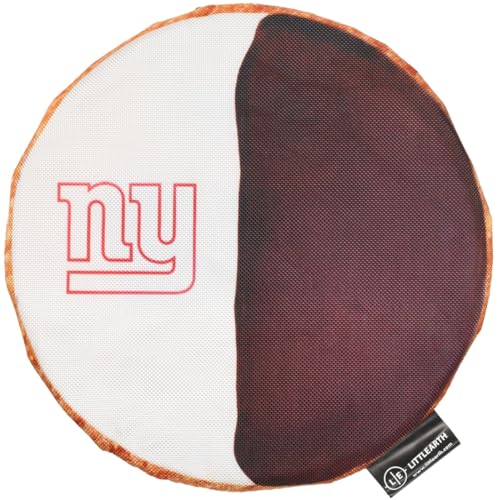 Littlearth New York Giants NFL Black and White Cookie Flying Disc Hundespielzeug von Little Earth Productions