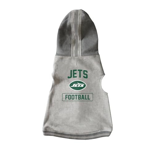 Littlearth New York Jets NFL Pet Hooded Crewneck Team Color von Little Earth Productions