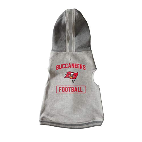 Littlearth Tampa Bay Buccaneers NFL Pet Hooded Crewneck with Team Logo and Name von Little Earth Productions