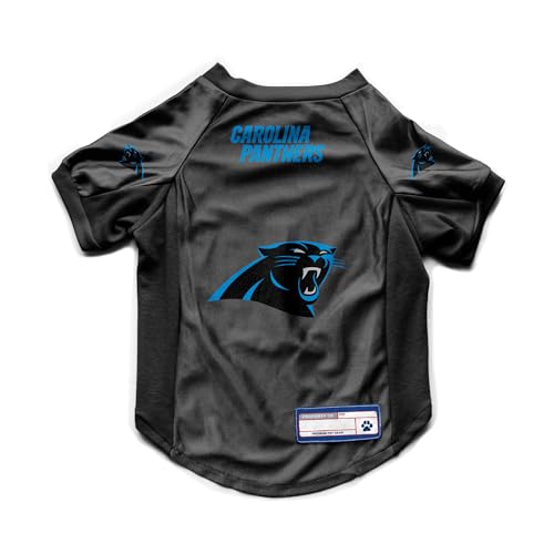 Littlearth Carolina Panthers NFL Stretch Haustier-Trikot für große Hunde von Little Earth Productions