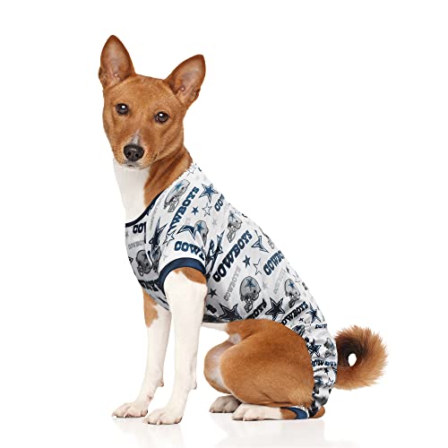 Littlearth Unisex-Erwachsene NFL Dallas Cowboys Pet PJs, Teamfarbe, Größe XL von Little Earth Productions