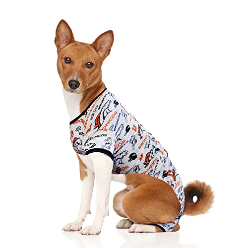 Littlearth Unisex-Erwachsene NFL Denver Broncos Pet PJs, Teamfarbe, Größe S von Little Earth Productions