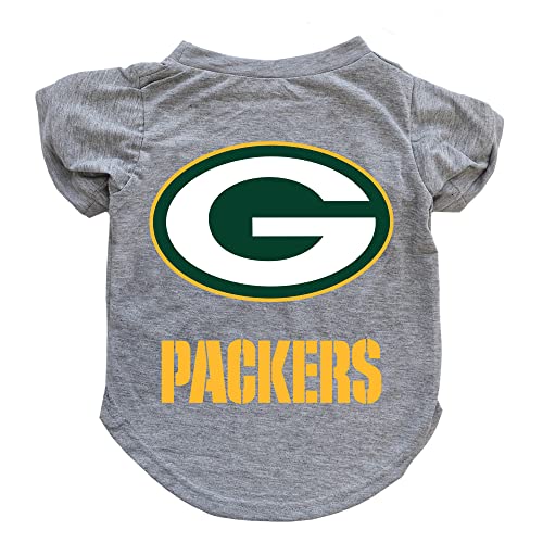 Littlearth Green Bay Packers NFL Haustier-T-Shirt für Hunde, Gr. XL, Grün von Little Earth Productions