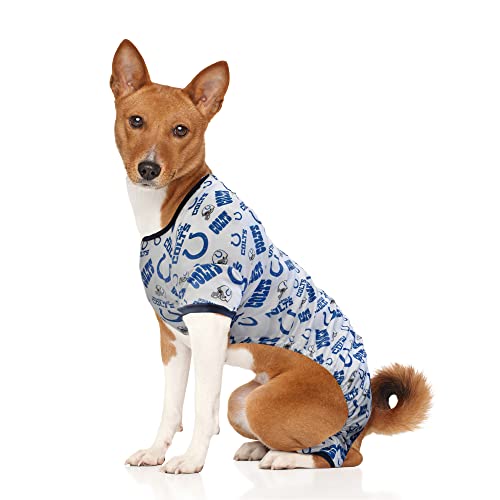 Littlearth Unisex-Erwachsene NFL Indianapolis Colts Pet PJs, Teamfarbe, Größe M von Little Earth Productions