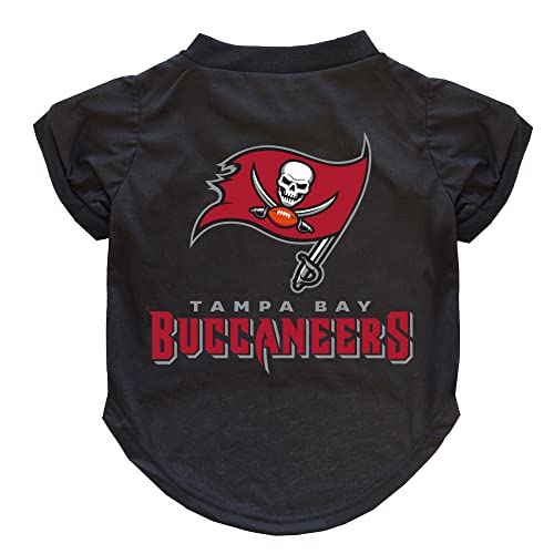 Littlearth Unisex-Erwachsene NFL Tampa Bay Buccaneers Pet T-Shirt, Teamfarbe, XS von Little Earth Productions