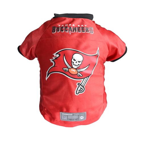 Tampa Bay Buccaneers Premium Hunde-Trikot, Größe L von Little Earth Productions