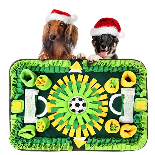 Little Lawrence Schnüffelmatte für Hunde, Mittlere Schnüffelmatten Mentale Stimulation Puzzle Spielzeug, Feeder für Welpen & Große Rassen, Halten Sie Ihren Hund Beschäftigt, Stimulierende von Little Lawrence