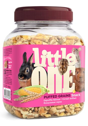 Little One Snack Gepuffte Körner in Dose, 3er Pack (3 x 100 g) von Little One