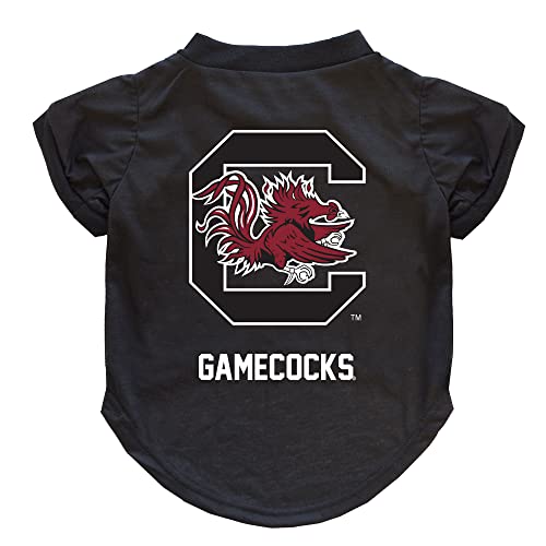 Littlearth Unisex-Erwachsene NCAA South Carolina, U of Pet T-Shirt, Teamfarbe, Größe XS von Little Earth Productions