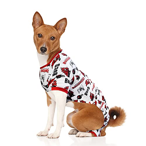 Littlearth Unisex-Erwachsene NFL Tampa Bay Buccaneers Pet PJs, Teamfarbe, Größe S von Little Earth Productions