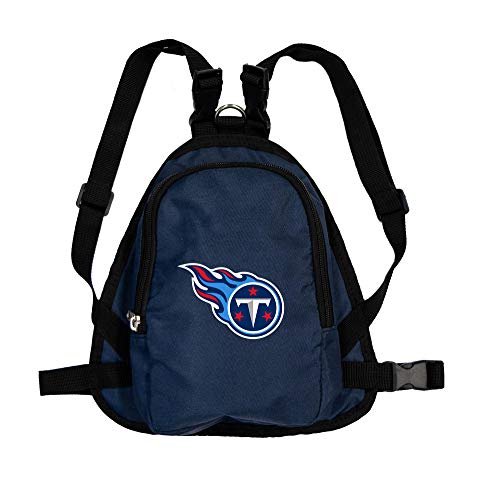 Littlearth Unisex-Erwachsene NFL Tennessee Titans Pet Mini Rucksack, Teamfarbe, Größe S (320161-TITN-S) von Little Earth Productions