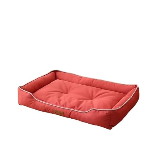 LiuXaofei Haustier-Sofa, Hundebetten, wasserdichte Unterseite, weiches Fleece, warmes Katzenbett, Haus, Haustierkissen for kleine, mittelgroße und große Hunde(1,L 64x46x12cm) von LiuXaofei