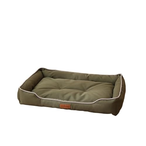 LiuXaofei Haustier-Sofa, Hundebetten, wasserdichte Unterseite, weiches Fleece, warmes Katzenbett, Haus, Haustierkissen for kleine, mittelgroße und große Hunde(3,L 64x46x12cm) von LiuXaofei