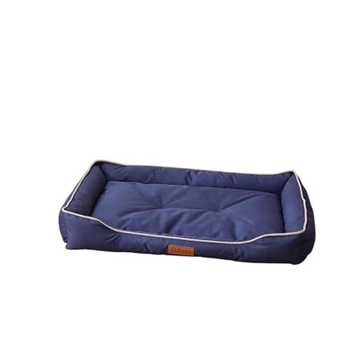 LiuXaofei Haustier-Sofa, Hundebetten, wasserdichte Unterseite, weiches Fleece, warmes Katzenbett, Haus, Haustierkissen for kleine, mittelgroße und große Hunde(5,L 64x46x12cm) von LiuXaofei