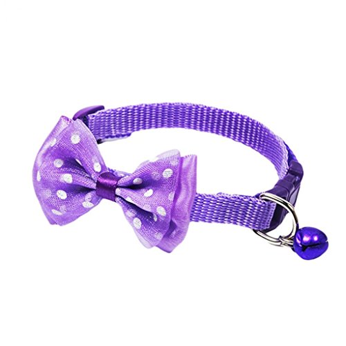 livecity Cute Pet Cat Dog Puppy verstellbar JE008 Bell Halsband Party Halskette Riemen von Livecity