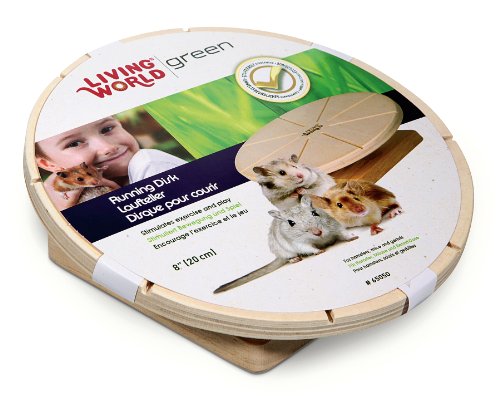 Living World Green Laufteller für Hamster, Mäuse und Rennmäuse von Living World Green