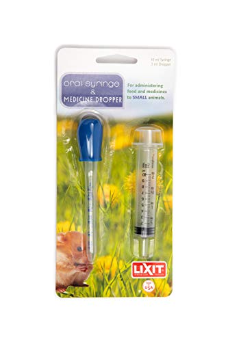 Lixit Dropper and Syringe Hand Feeding Baby Animals Administering Medicine Kit von Lixit