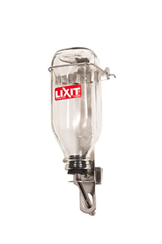 Lixit Wasserflasche für Haustiere, Glas, ca. 900 ml von Lixit