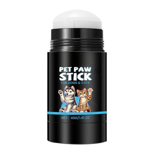 Lmaisdh Pfotencreme für Hunde | Beruhigender Roll-On Pfotenbalsam für Haustier - Natürlicher Hunde- und Katzenpfotenbalsam Stick, rissige Hundepfotenpads Roll On Balm von Lmaisdh